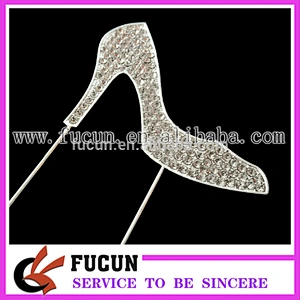 Custom new products 2016 wedding high-heeled shoes cake topper party decorations supplies