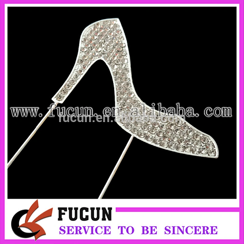 Custom new products 2016 wedding high-heeled shoes cake topper party decorations supplies