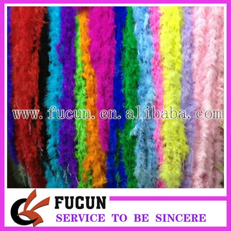 Fluffy Turkey Feather boa for decoration