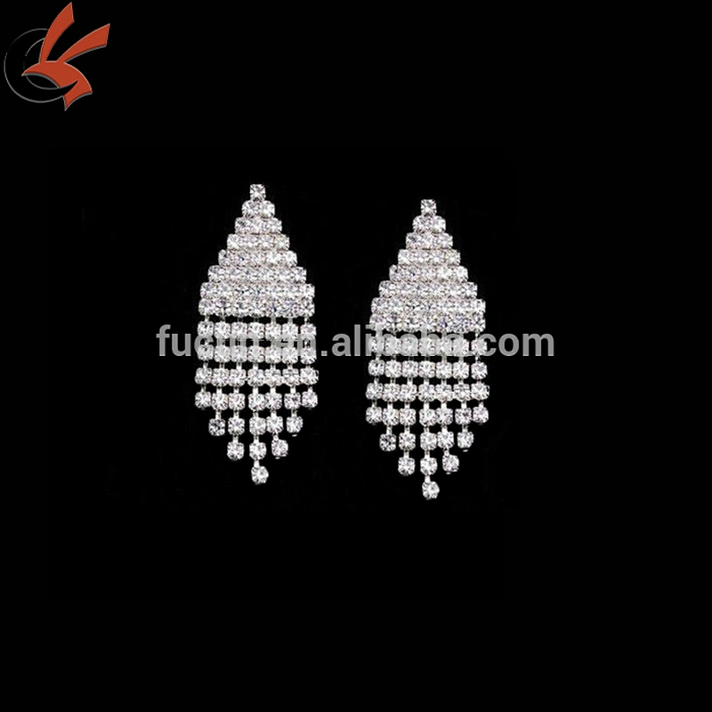 bling bing tassels rhinestone buckles for party decoration