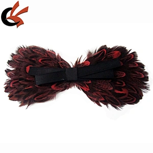 Peacock Feather Wedding Men Accessories Bow Tie pads