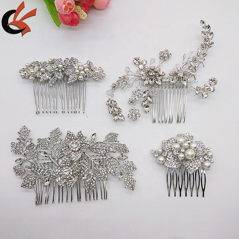 2019 Wedding Bridal Hair Accessories Crystal Rhinestone Hair Comb