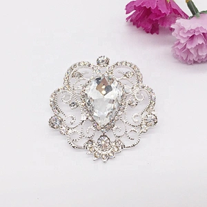 China supplier wholesale wedding invitation brooch pins for bridal decoration