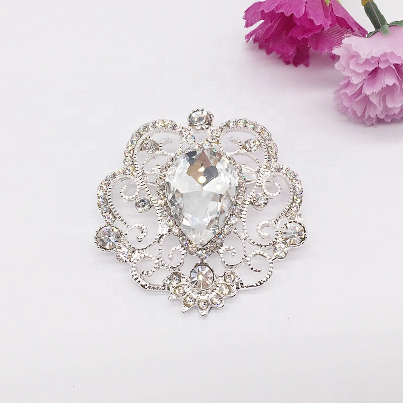 China supplier wholesale wedding invitation brooch pins for bridal decoration