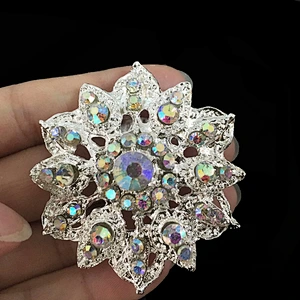 wedding stone jewelry wholesale brooches for women in rhinestone