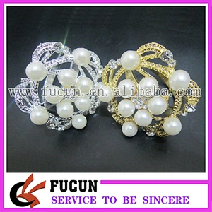 Wholesale cheap bulk recyclable dinner table ornament make wedding napkin rings