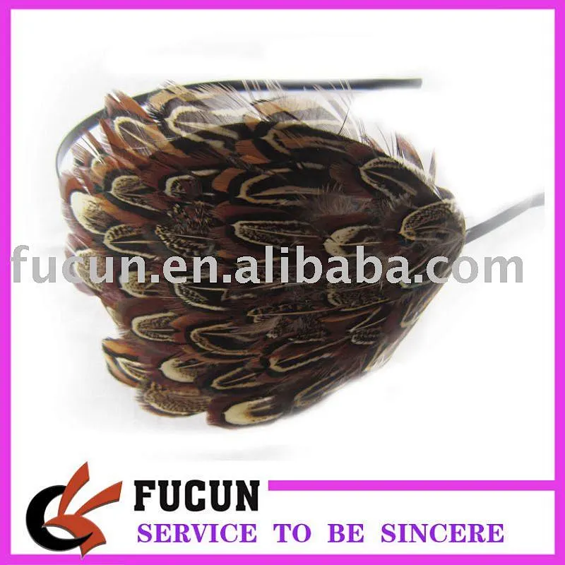Fashion feather flower hair accessories