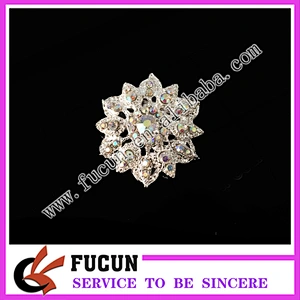 wedding stone jewelry wholesale brooches for women in rhinestone