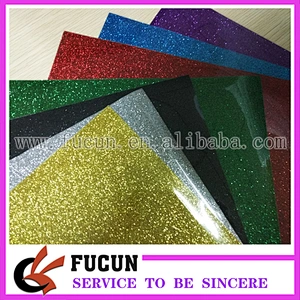 wholesale Computer Cut glitter Heat Press vinyl sheet for DIY T-shirt ,hat,bag decorative 12