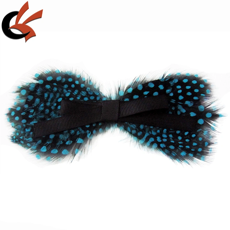 wholesale handmade Peacock Feather Bow Tie pad