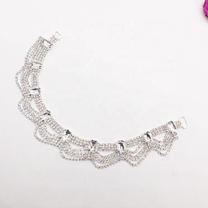 New Product Bikinis Women Swimwear 2020 Jewels DIY Contest Swimsuits Rhinestone Pendant Back Bikini Connector