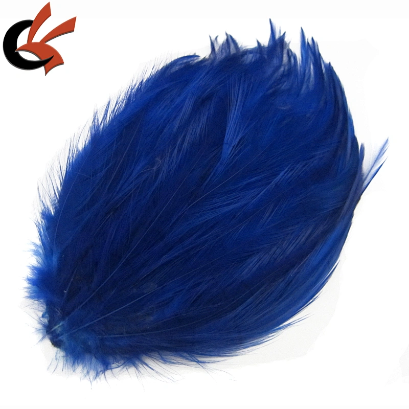 Headband/Hats/Bridal/Craft/Dress New Red HACKLE FEATHER PAD