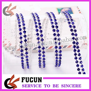 Sew-On Technics and wedding,Garment,Nail Art,Shoes,Bags Use decoration colorful crystal rhinestone trim for dress