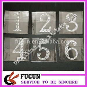 Cell Phone Rhinestone Stickers/Custom Acrylic Rhinestone Letter Stickers bulk buy from China