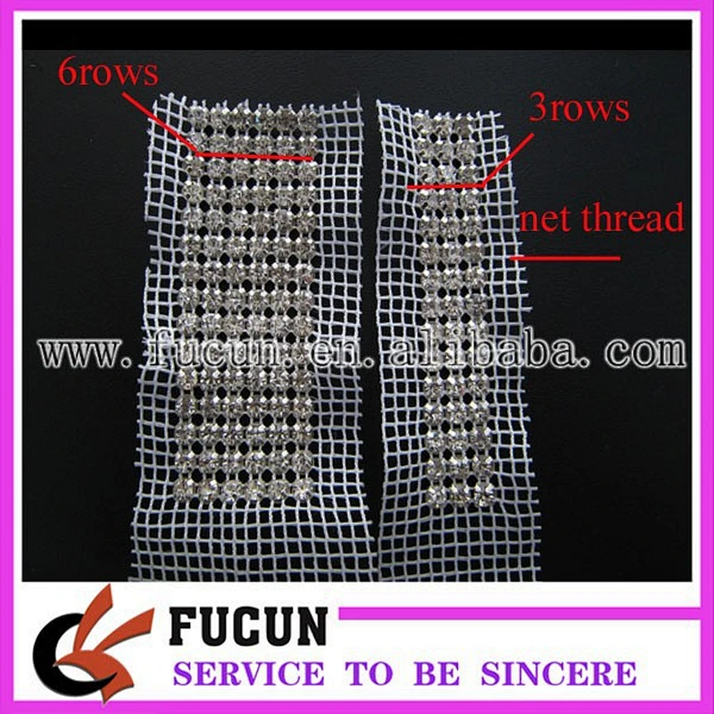 alibaba wholesale rhinestone mesh for garment