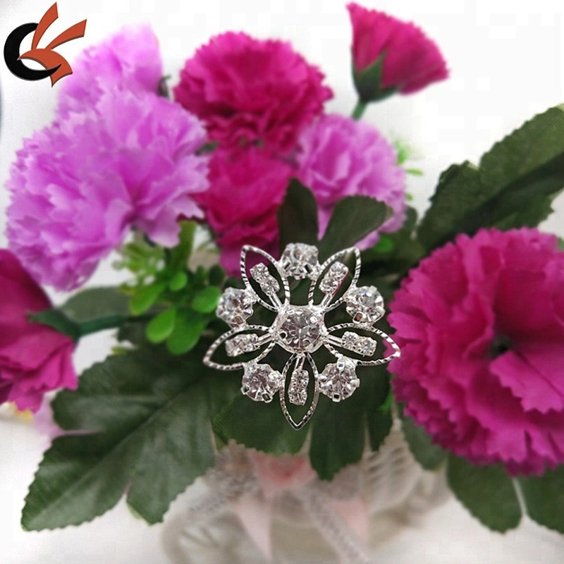 Factory for sale Sparkly Crystal Rhinestone Floral Picks