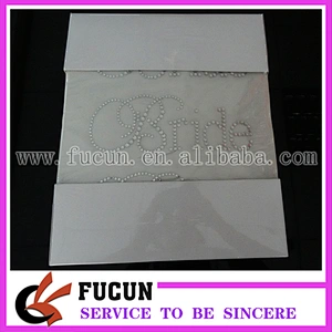 FLOWER RHINESTONE HOTFIX HEAT TRANSFER MOTIF DESIGN