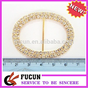 rhinestone slide buckles/rhinestone buckles for invitations