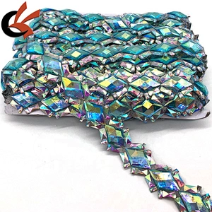 garment accessory Heat transfer designs Resin stones Crystal hot fix rhinestone tape
