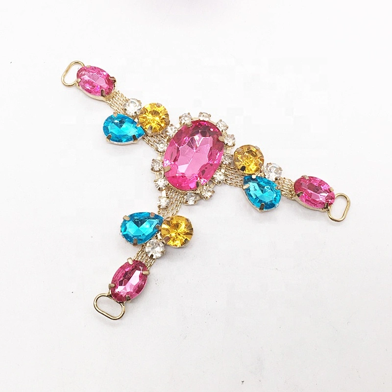 hot selling sandal decorative cheap acrylic colors shoes clip buckle for women shoes