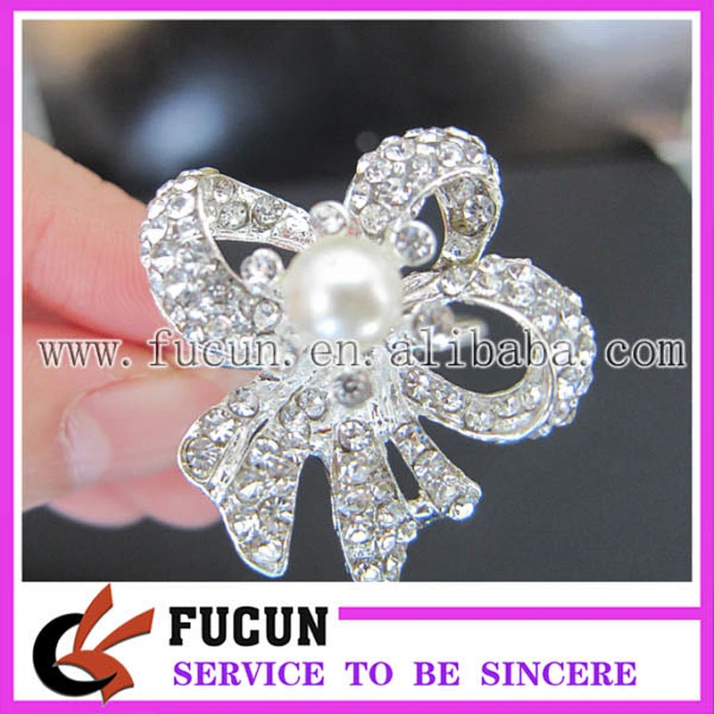 wholesale flower crystal rhinestone wedding napkin rings