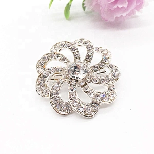 wedding invitation brooch wholesale cheap silver brooch pin for lady