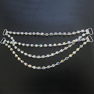 Wholesale Hanging Pendant Bikini Crystal Rhinestone Competition Bling Bikini Connector