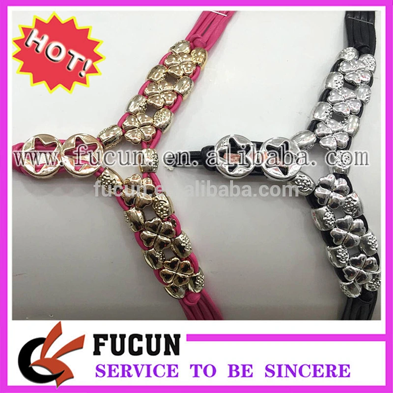 Ladies fashion PU shoes upper material/women's sandals vamp