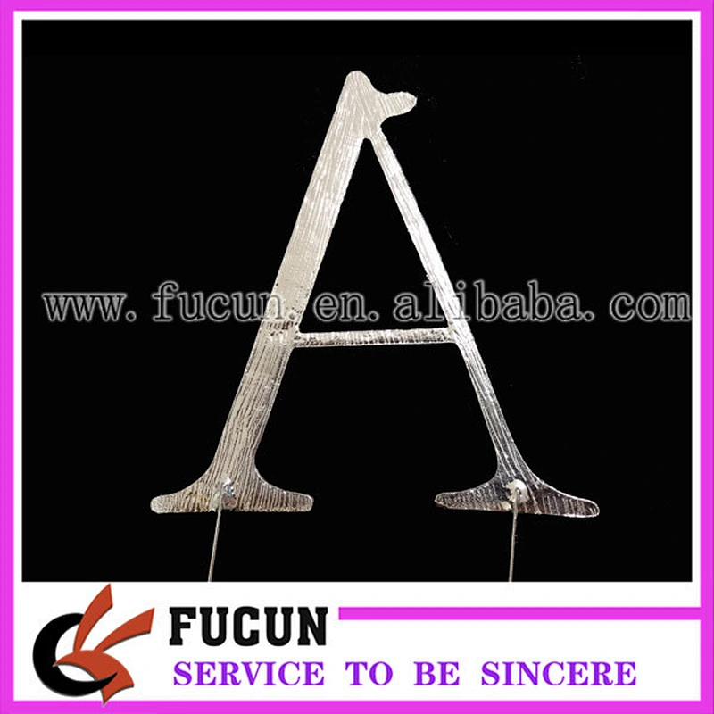 Wedding Crystal Rhinestone Renaissance Monogram Bling Cake Topper Initial Letter