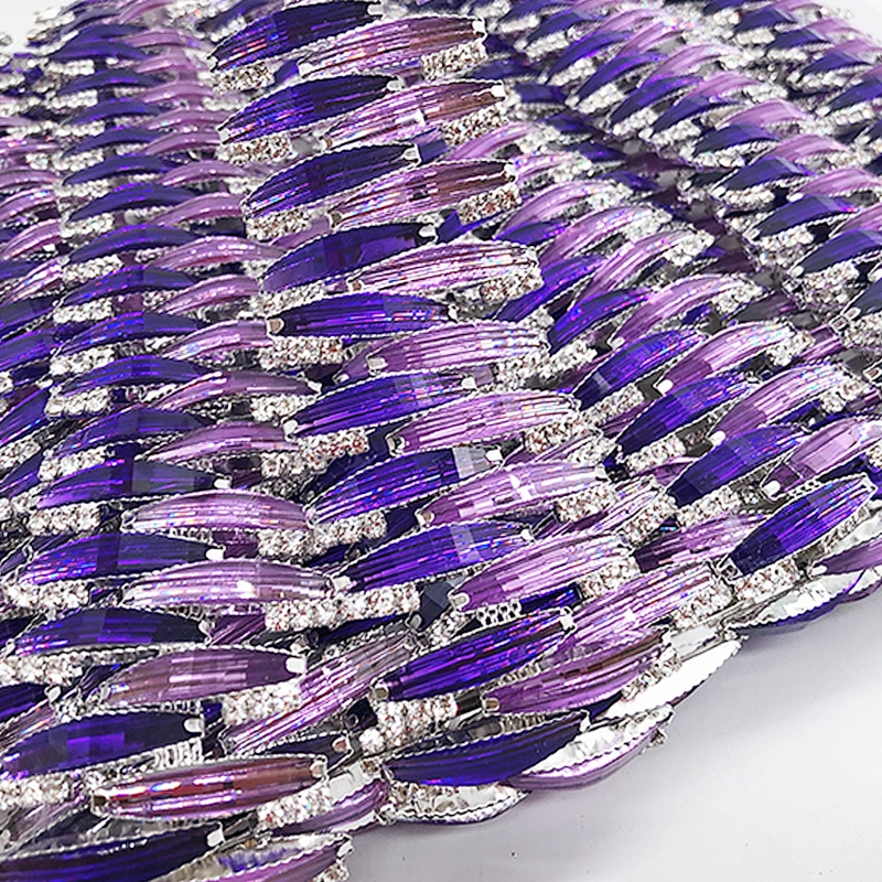Hot Sale Fashion Rhinestone Trimming for  Bridal Dress Decoration