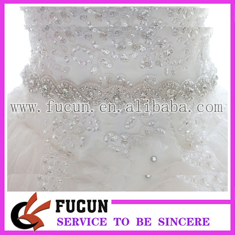 custom rhinestone beads applique patches embroidery for evening dresses/wedding dress