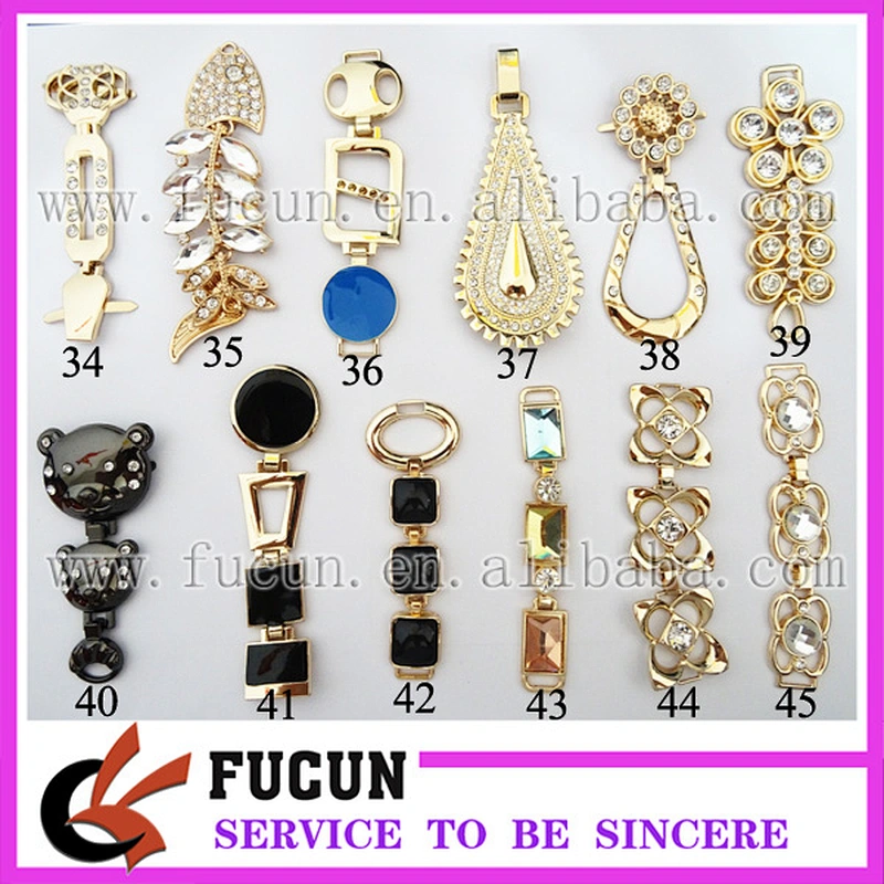 wholesale Crystal Rhinestones Glass Stones Woman Shoe Heel Accessories For Shoe