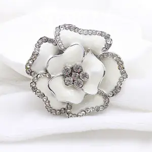 Wholesale High Quality Crystal Rhinestone Beaded flower Napkin Ring wedding