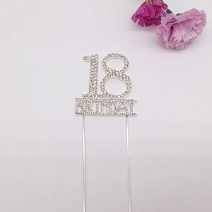 happy birthday cake toppers 18th birthday party cake decoration for girl