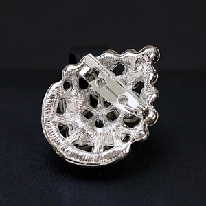 Flatback Faux Pearl Rhinestone Water drop Embellishments Button