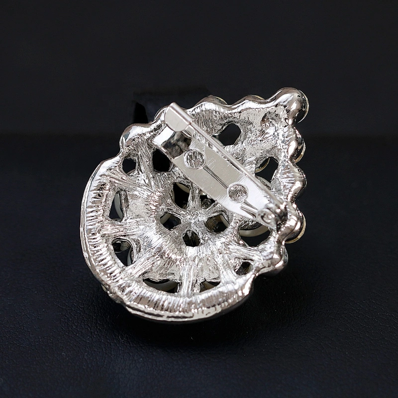 Flatback Faux Pearl Rhinestone Water drop Embellishments Button