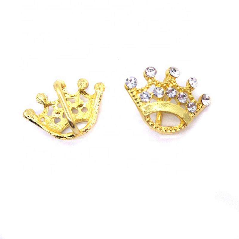 wholesale rhinestone ribbon crown buckles for wedding invitation