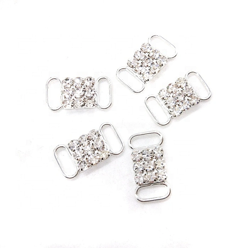 22mm Crystal Rhinestone Buckle connector bikini center connector