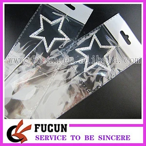 bling bling star shape rhinestone cake topper