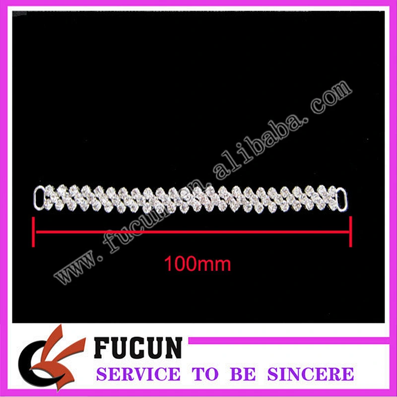 hot sale wholesale competition crystal rhinestone bikini connector