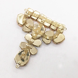 Wholesale fashion sandal jewelry metal acrylic rhinestone crystal shoe clip buckle