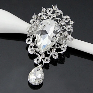 fashion diamond main stone rhinestone wedding jewellery