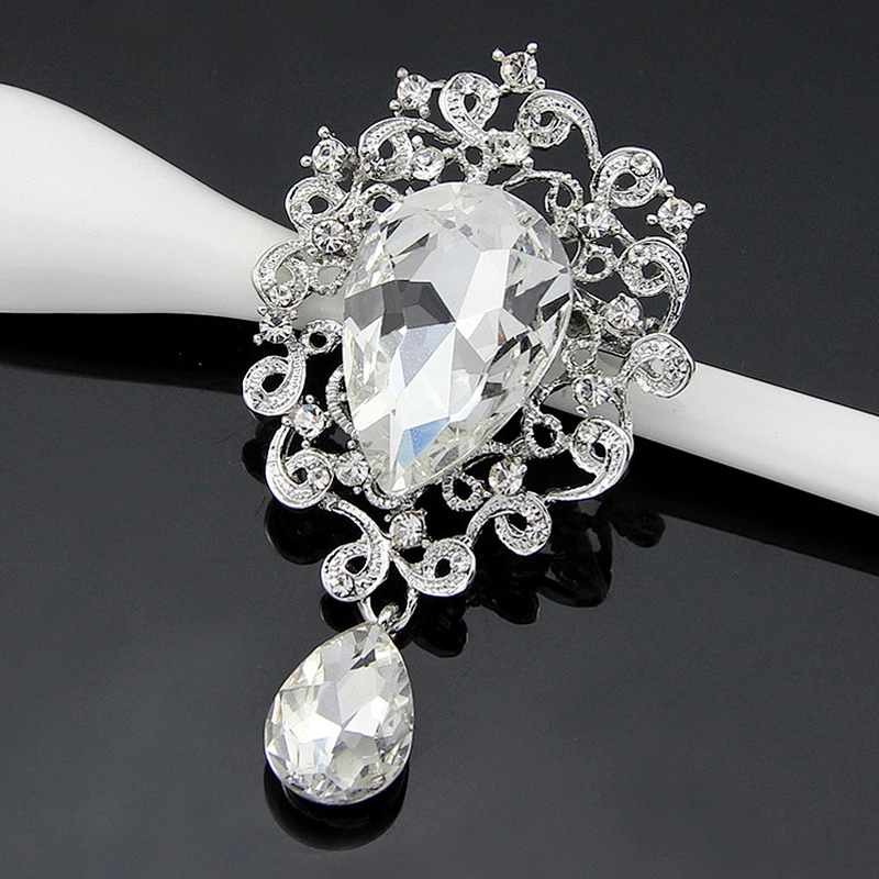fashion diamond main stone rhinestone wedding jewellery