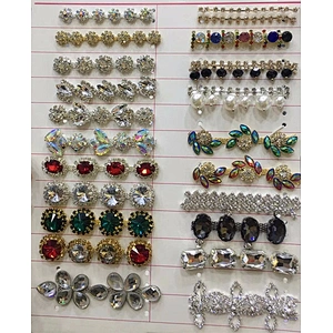 fashion new style wholesale pearl crystal rolling trimming chain for wedding dress decoration