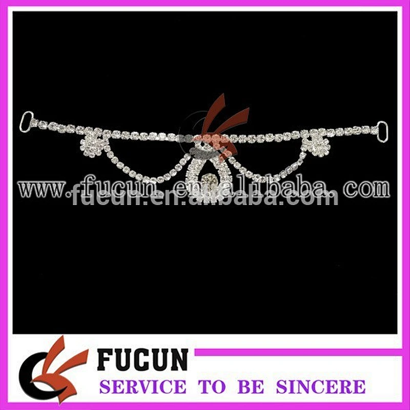 new style reinforced rhinestone connector children swimwear kids