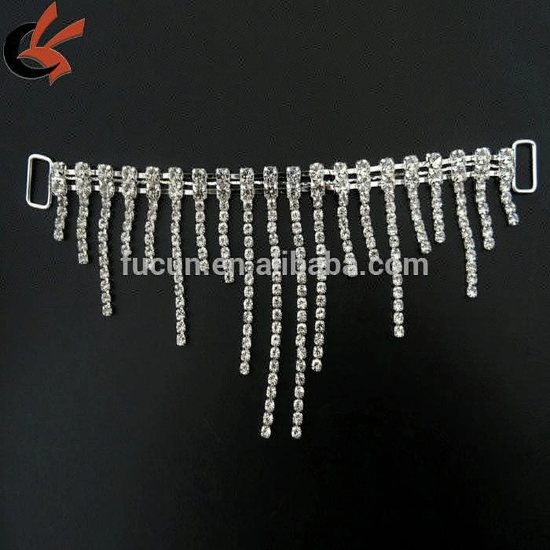 Swag Droop Rhinestone Bikini Side Pieces Connectors for bikini Competition suit