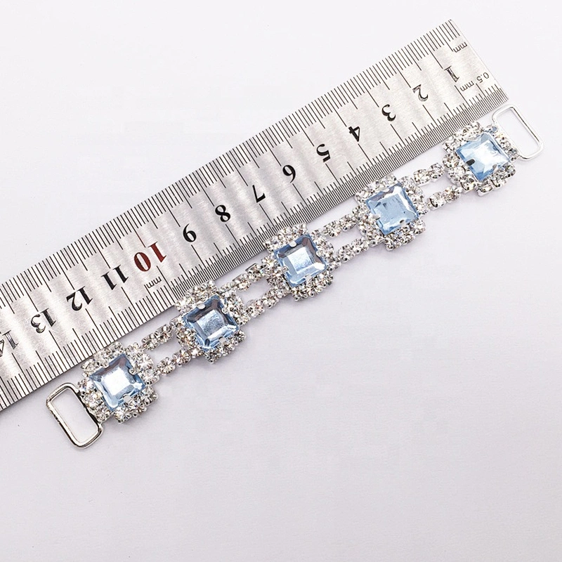Various size and colours diamante women swimming suit rhinestone buckle bikini connector