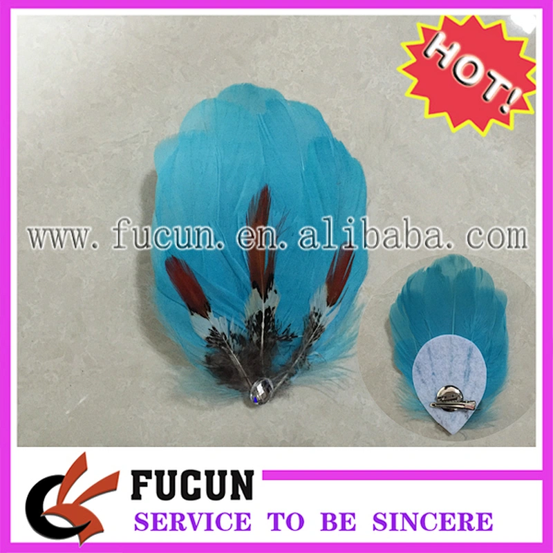 New lovely black feather pads for kids headbands baby hair bands accessories