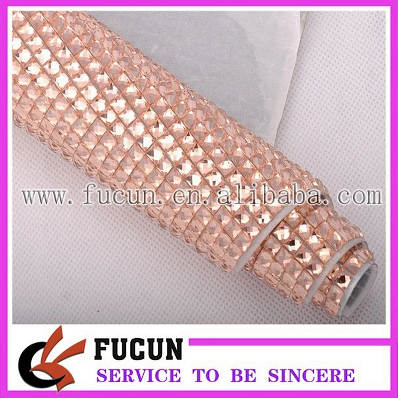 hot fix rhinestone mesh for shoe decoration