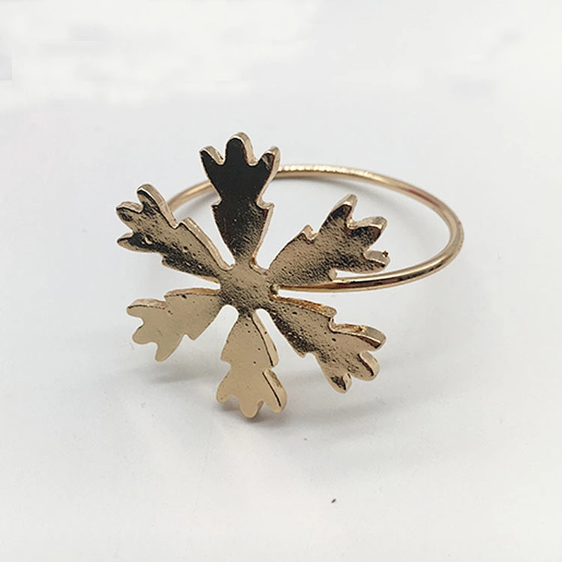 Bulk best selling gold plating Napkin Holder Napkin Rings For Wedding decoration